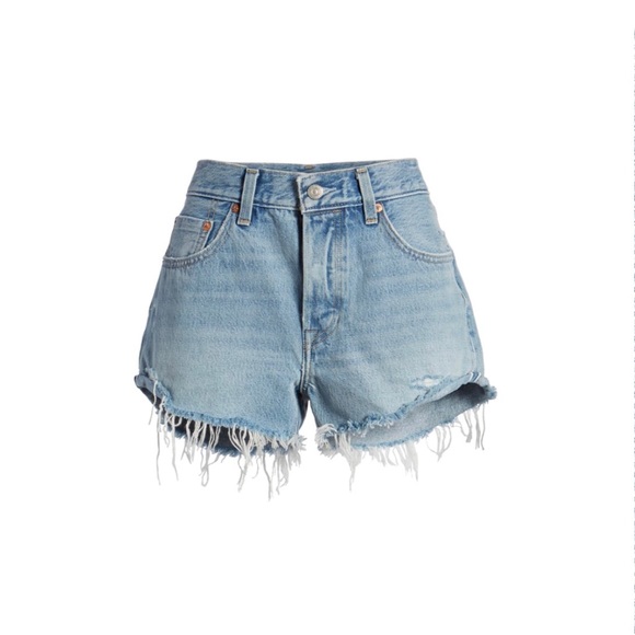 Levi’s 501 Cutoff Denim Shorts - Picture 4 of 4